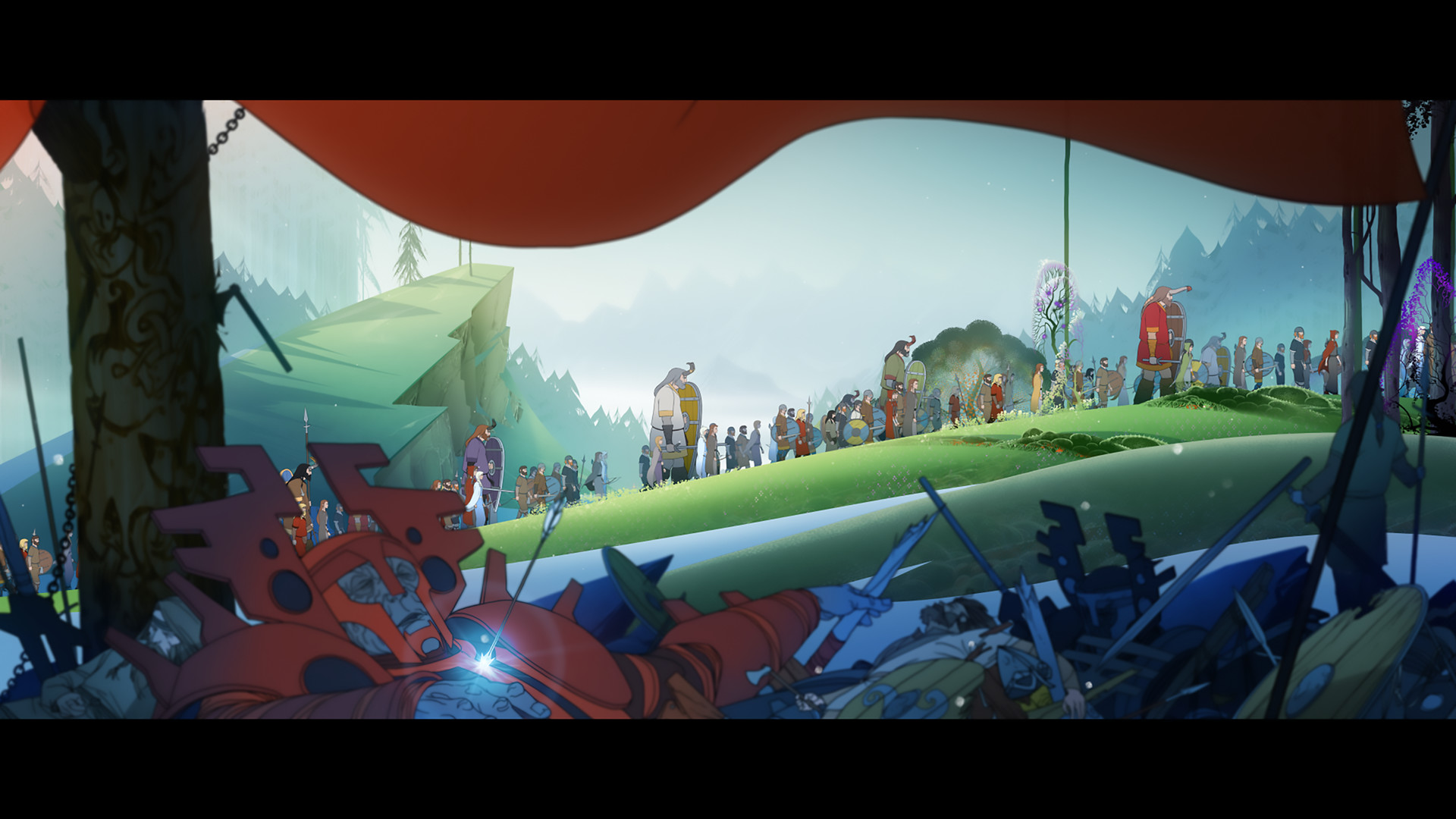 The Banner Saga 2 ekran görüntüsü 3