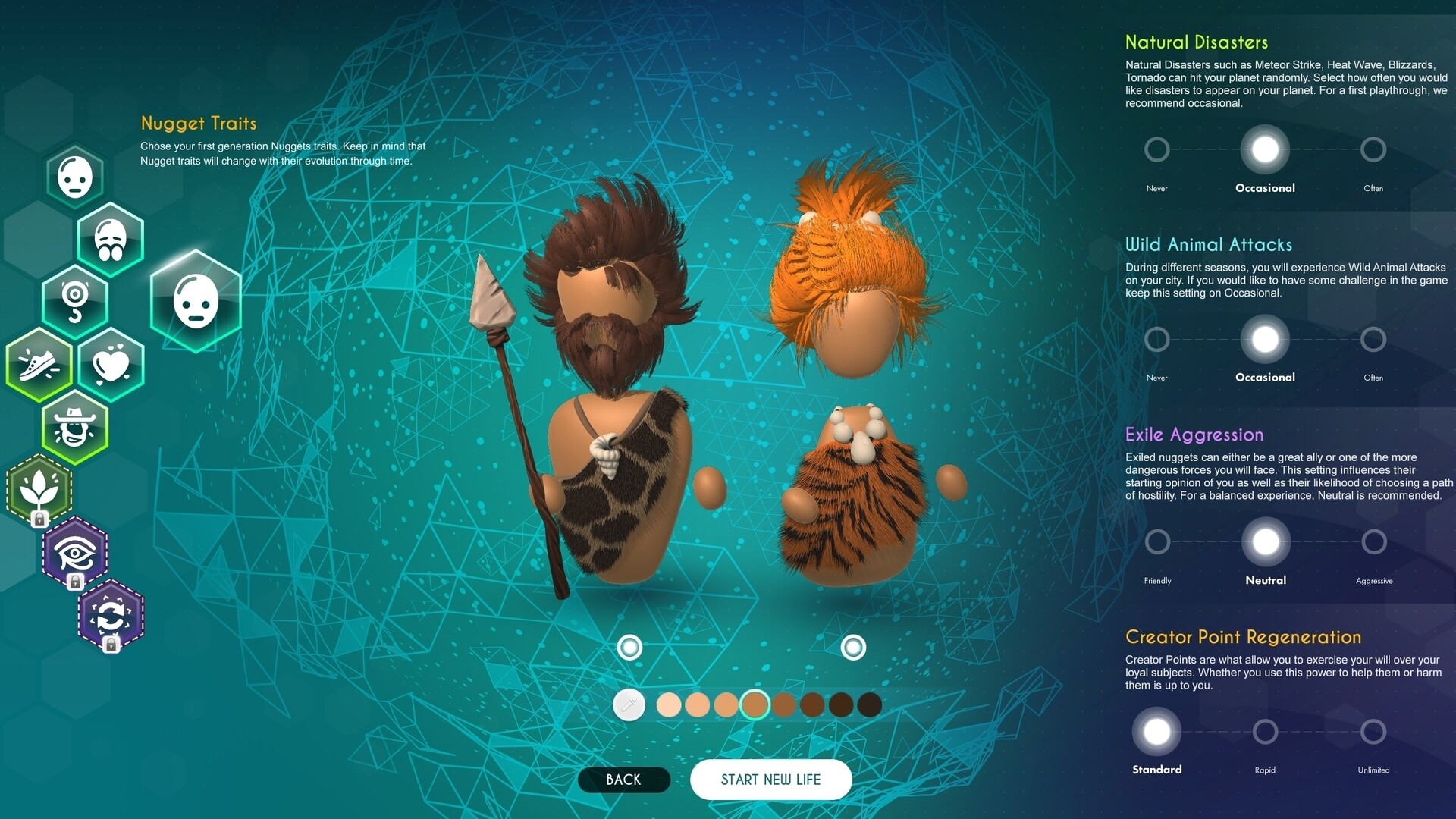 The Universim oyun içi ekran görüntüsü 1