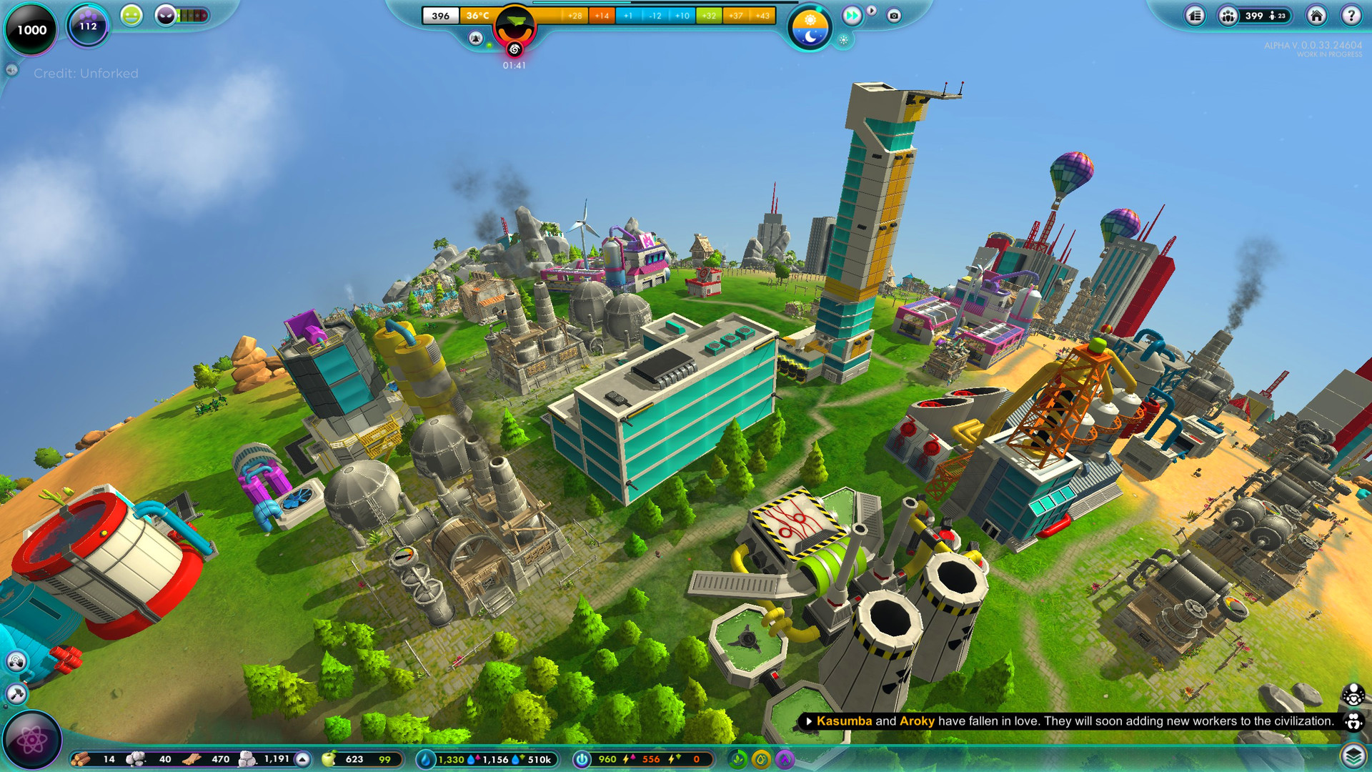 The Universim oyun içi ekran görüntüsü 3