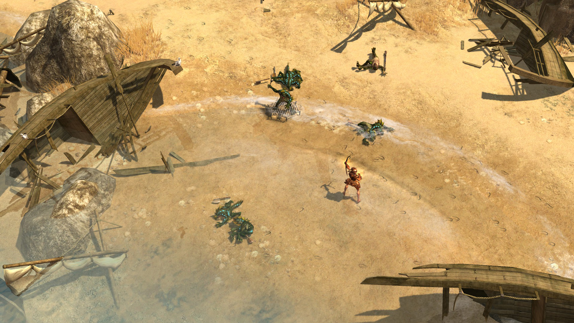 Titan Quest Anniversary Edition oyun içi ekran görüntüsü 2