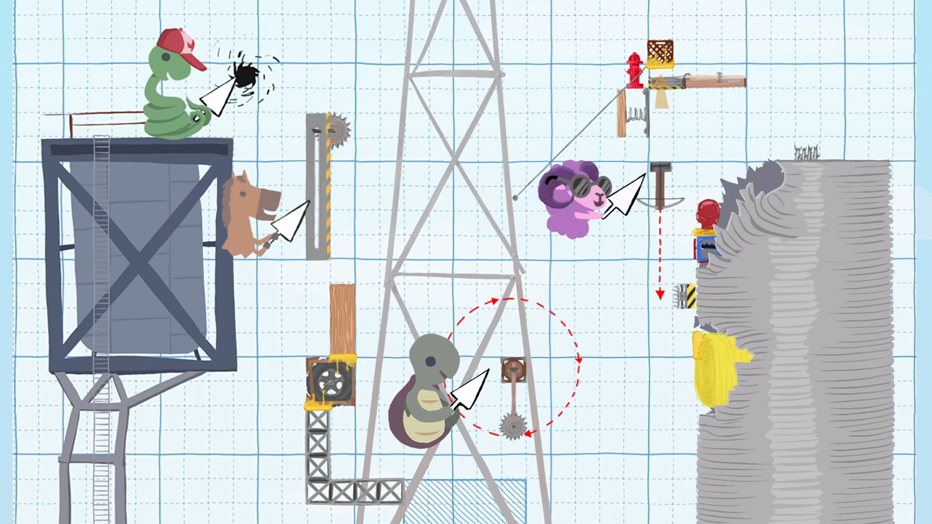 Ultimate Chicken Horse ekran görüntüsü 2