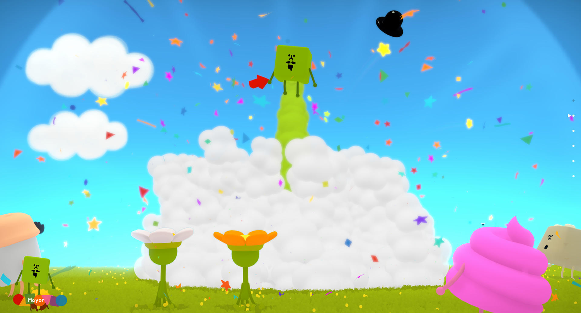 Wattam oyun içi ekran görüntüsü 1