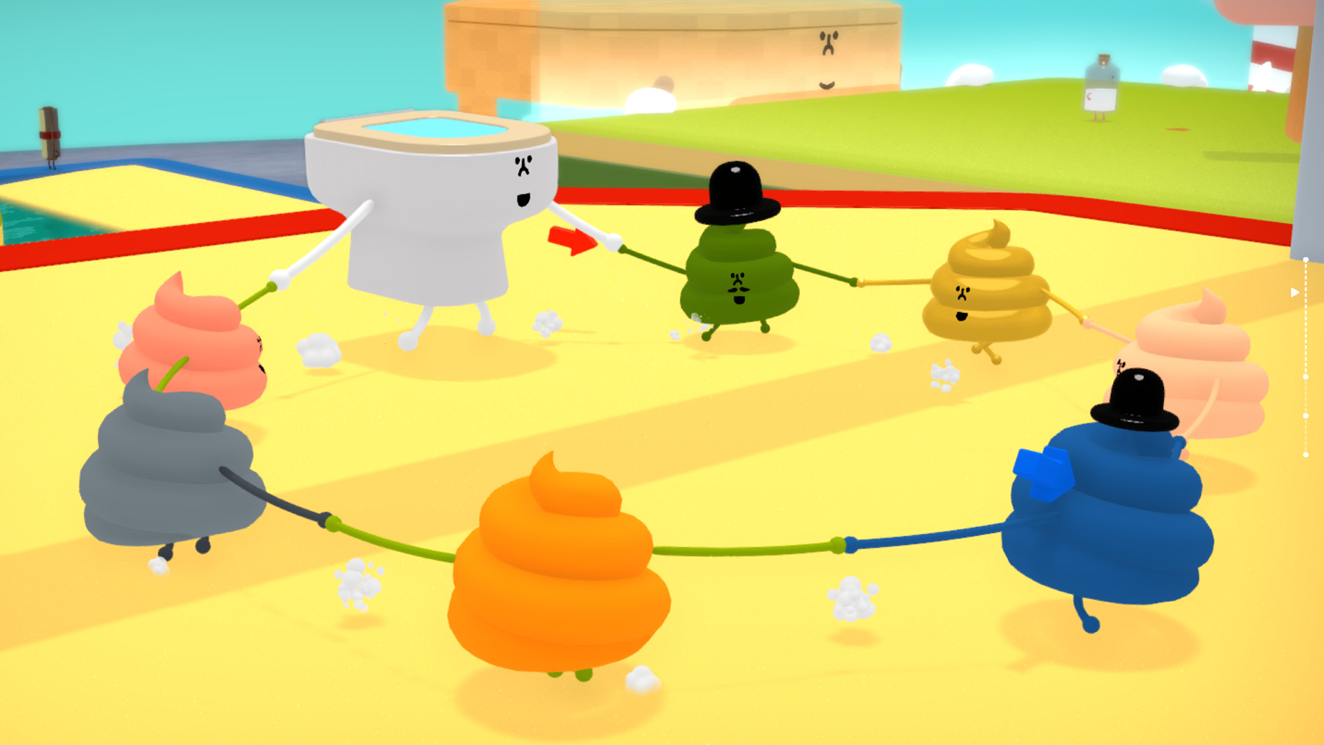 Wattam oyun içi ekran görüntüsü 3