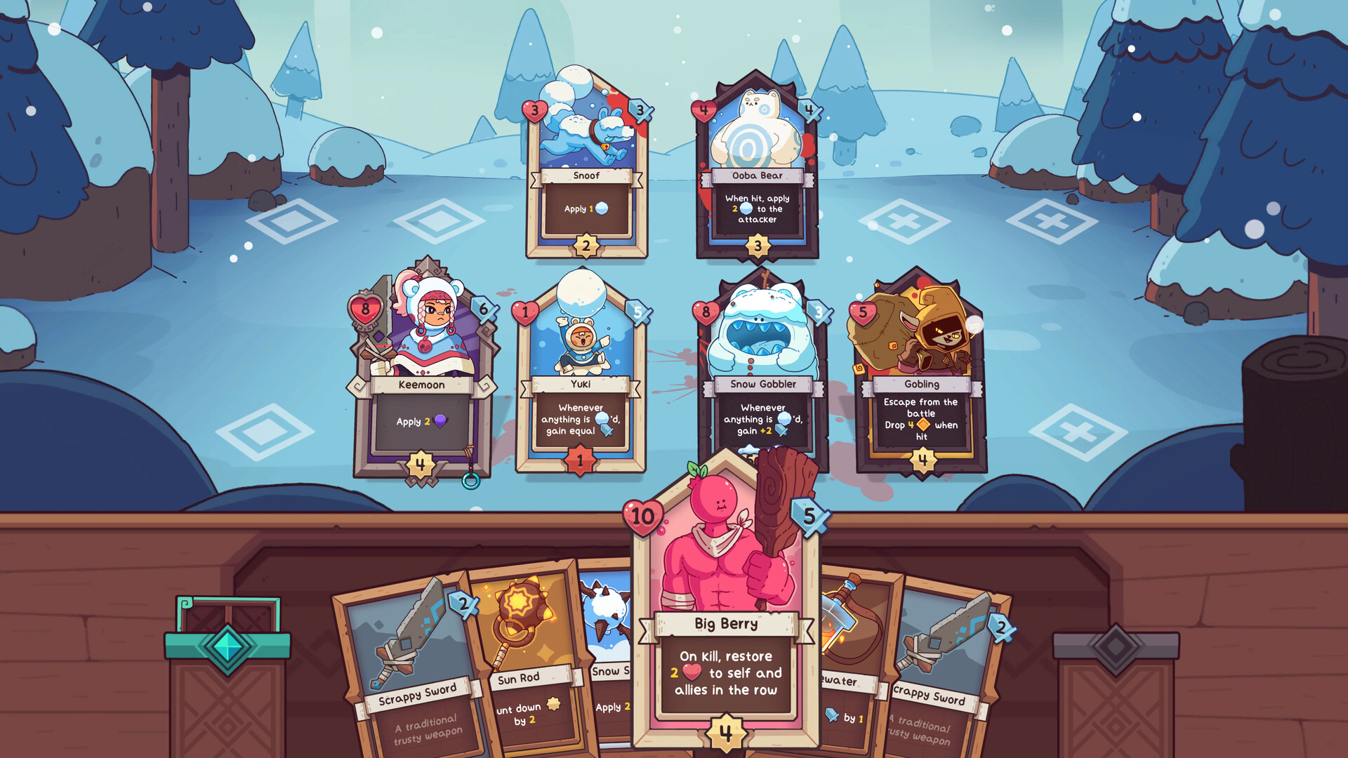 Wildfrost ekran görüntüsü 1
