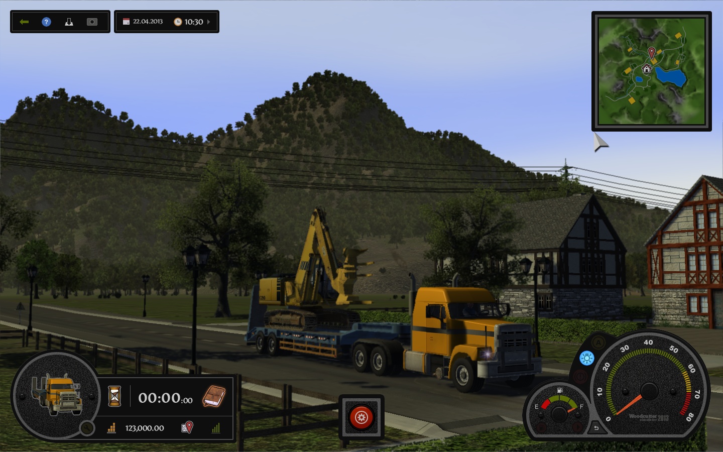 Woodcutter Simulator 2013 ekran görüntüsü 1