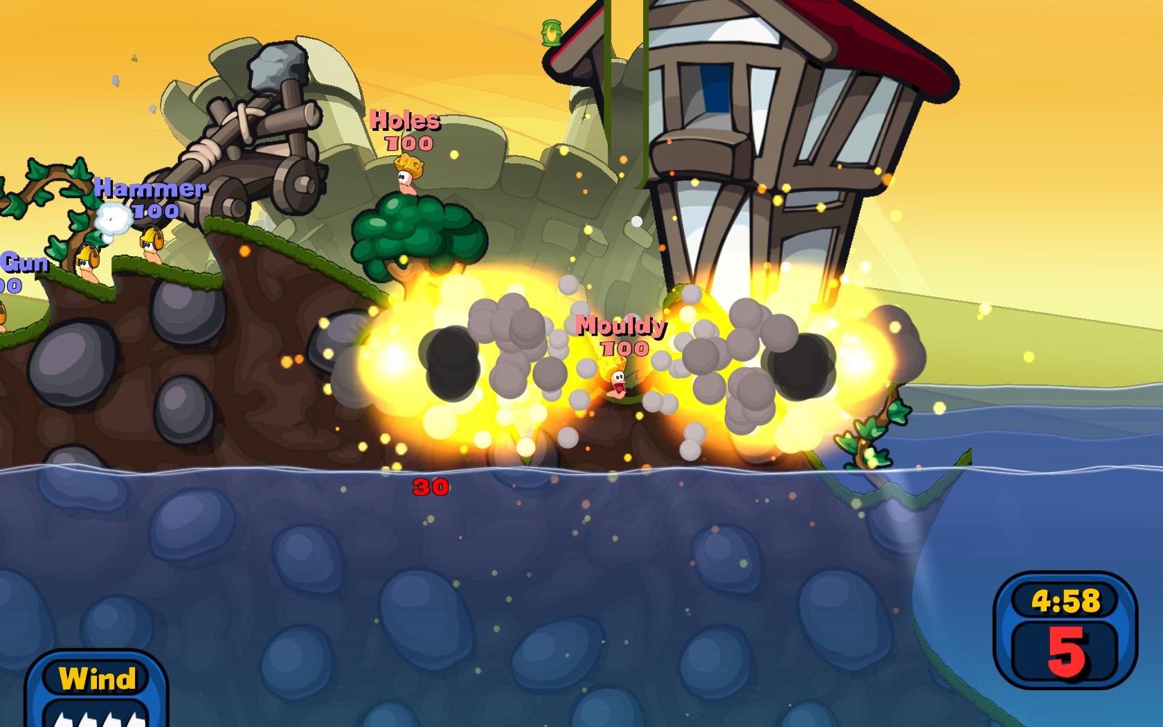 Worms Reloaded oyun içi ekran görüntüsü 1