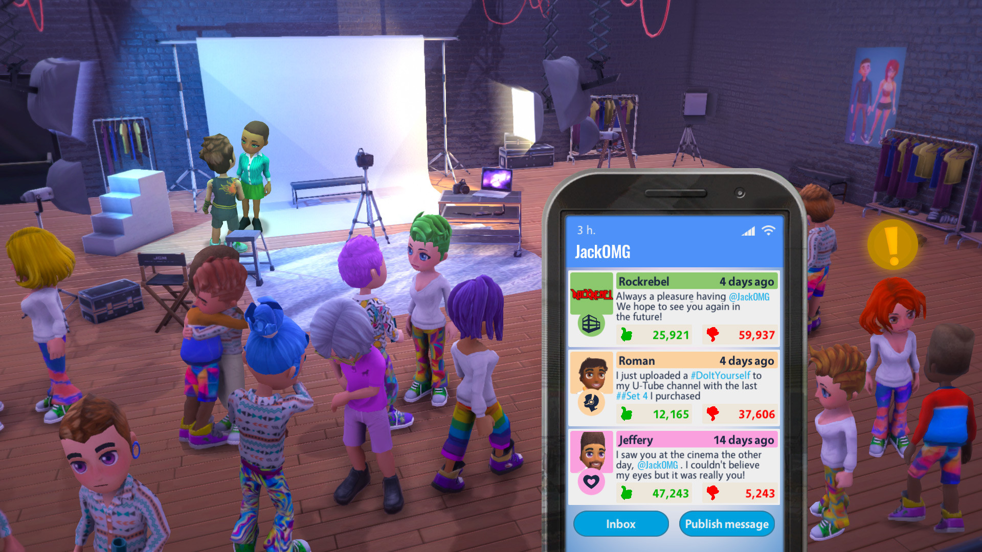 Youtubers Life oyun içi ekran görüntüsü 3