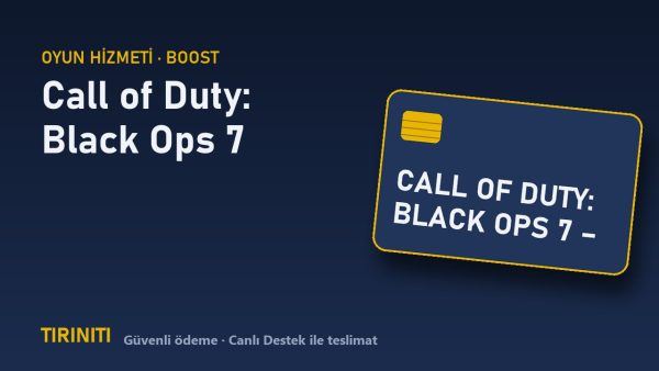 Call of Duty: Black Ops 7 – Kamuflaj, Silah ve Seviye Boost satın al - Tiriniti