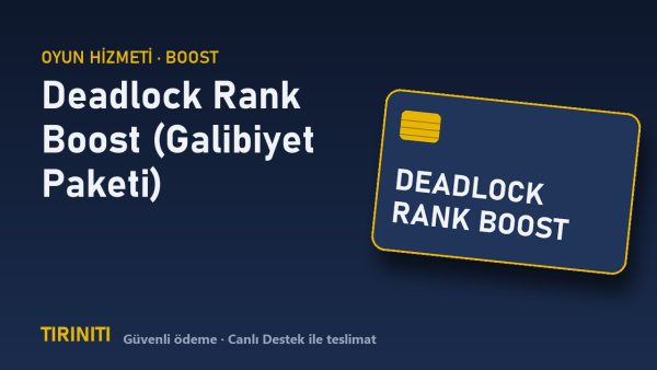Deadlock Rank Boost (Galibiyet Paketi) satın al - Tiriniti