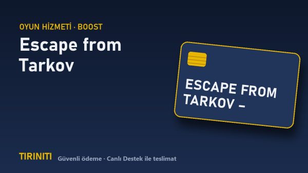 Escape from Tarkov – Gunsmith Görevi Yardımı (Sezon, Hilesiz) satın al - Tiriniti
