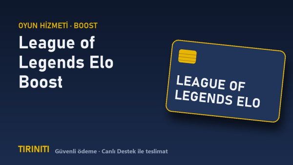 League of Legends Elo Boost (EUNE / EUW) satın al - Tiriniti