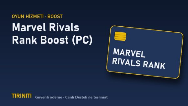 Marvel Rivals Rank Boost (PC) satın al - Tiriniti