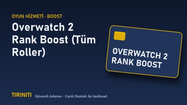 Overwatch 2 Rank Boost (Tüm Roller) satın al - Tiriniti