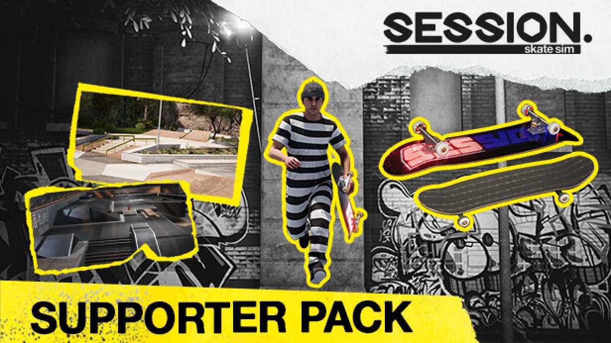 Session: Skate Sim Supporter Pack ucuz satın al - Tiriniti